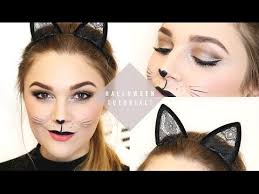 cat makeup tutorials for halloween
