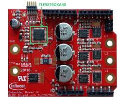 tle9879qx 3 phase motor driver shield