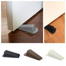 1pc door stopper thick silicone wedge