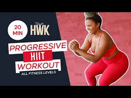 progressive bodyweight hiit workout