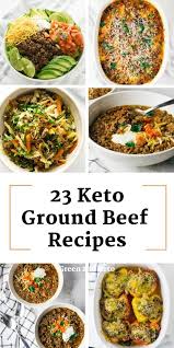 23 easy keto ground beef recipes