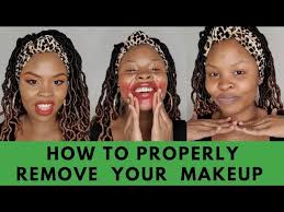 how to remove makeup expert advice