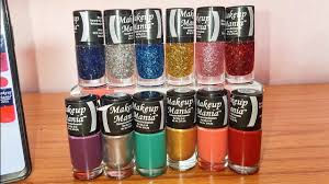 makeup mania exclusive nail polish set