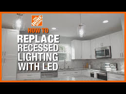 replace recessed lighting with led