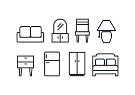 Furniture Icon Vector Art Icons And