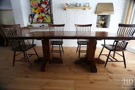 reclaimed ontario barnwood table for a