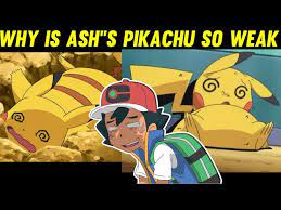 why is ash pikachu weak pokemon theory