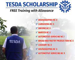 tesda scholarship free training with