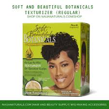 How to get curly hair for black men with short hair. Soft And Beautiful Botanicals Texturizer Regular Nn Hair Beauty