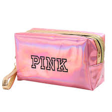 cosmetic bags iridescent makeup pouches