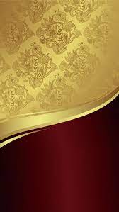 Golden Red Stitching H5 Background