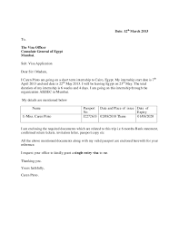 Do not hesitate to leave a comment or question. Visa Covering Letter Example