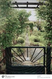 Garden Gate Allotment A Royalty Free