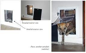 Frame or screen window frame that over 1/2 thick. Hale Pet Door