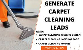 landing page for carpet cleaning leads