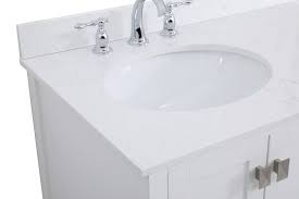 32 inch single bathroom vanity in white
