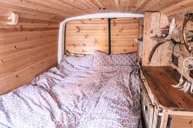 Campervan Bed And Seating Is Permanent