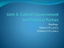 ppt unit 4 cabinet government and