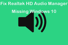 5 tips to fix realtek hd audio manager