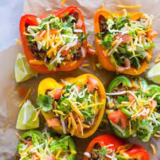 Skinny Low Carb Bell Pepper Tacos Gimme Delicious gambar png