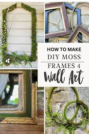 Diy Moss Frame Wall Art Gallery