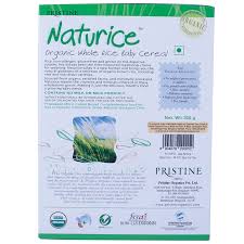 naturice rice baby cereal