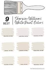 9 best sherwin williams white paint