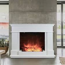 free standing electric fire wall