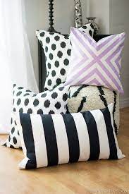 Diy No Sew Pillow Covers Homey Oh My