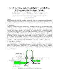 pdf an efficient fiber optic based
