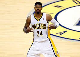 Download the following paul george pacers widescreen wallpaper 63754 image by clicking the orange button positioned underneath the download wallpaper section. Paul George Pacers Widescreen Wallpaper 63754 3624x2562px
