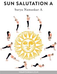It is an excellent way to manage stress and alleviate depression. Sun Salutation In Sansrit Sun Salutation Mantra Surya Ashtakam Prayer To The Sun When Taken As Part Of A Daily Practice The Sun Salutations Known As Surya Namaskara In
