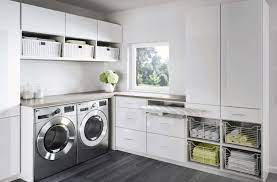 guide to choosing laundry room cabinets