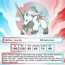 Horn attack is a normal type charged move that deals 40 damage and costs 33 energy in pokemon go. Matamat On Instagram What Your Puphero Evolved Meet Gramrahorn The Big Horn Pokemon Here S The Second Fossils For Th Pokemon Pokemon Light Battle Armor