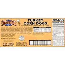 state fair turkey corn dog 4 ounce