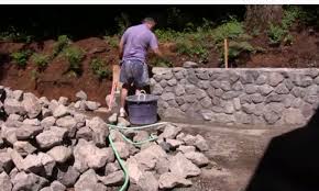 Building A Large Rock Retaining Wall