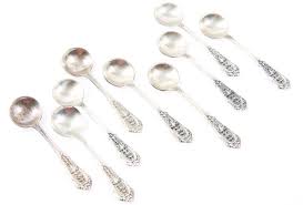 Wallace Sterling Silver Rose Point Salt
