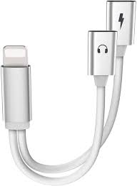 Amazon Com Iphone Adapter Dual Lighting Headphones Jack And Charge Adapter Dongle Cable Compatible With Iphone11 11pro X Xr Xs Xsmax 8 7 Support All Ios System Electronics