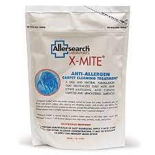 allersearch x mite anti allergen moist powder carpet cleaner
