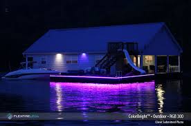 Dock Lighting With Led Strip Lights Flexfire Leds Blog
