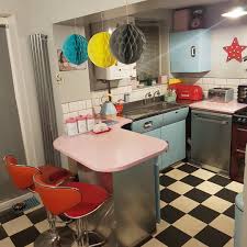 Retro 1950's styled kitchen appliances with all the modern. 1950s Kitchen Ideas