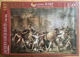 The abduction of the sabine women. 1500 Ricordi The Intervention Of The Sabine Women Rare Puzzles Puzzle Art Art Painting