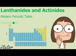 lanthanides and actinides metals