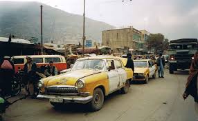 Талибы вроде и не против. File Gaz 21 Volga Used As A Taxi On The Kabul Streets Jpg Wikimedia Commons