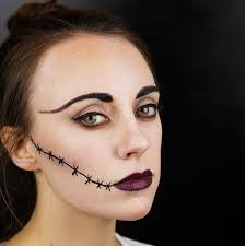 monster bride halloween makeup tutorial