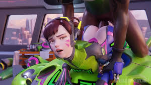 Lucio and D.Va's Steamy Overwatch Romp 