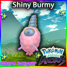 Shiny Burmy Trash Form / Alpha Max Stat Pokemon Legends: Arceus Fast Trade  | eBay