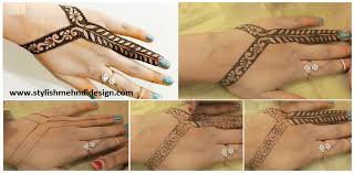 easy jewelry mehndi designs for hands