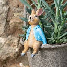 Pot Buddies Peter Rabbit Sitting