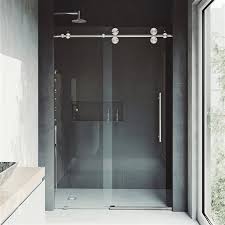 stainless steel shower door